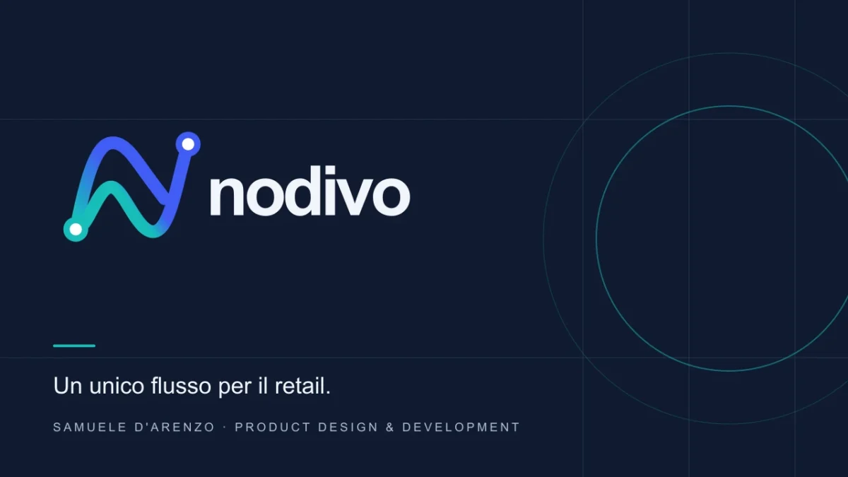Nodivo, case study di product design e sviluppo di un ERP modulare per il retail